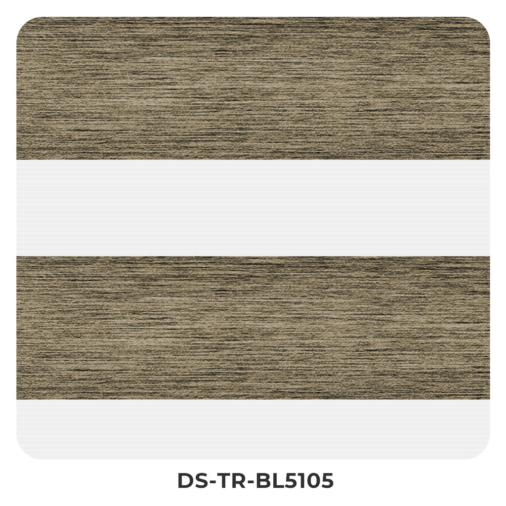 HDJDRAPI  3-Step Installation No Drill Zebra Blinds Cordless & Push-Pull for Soft Translucent Light Easy DIY Window Shades