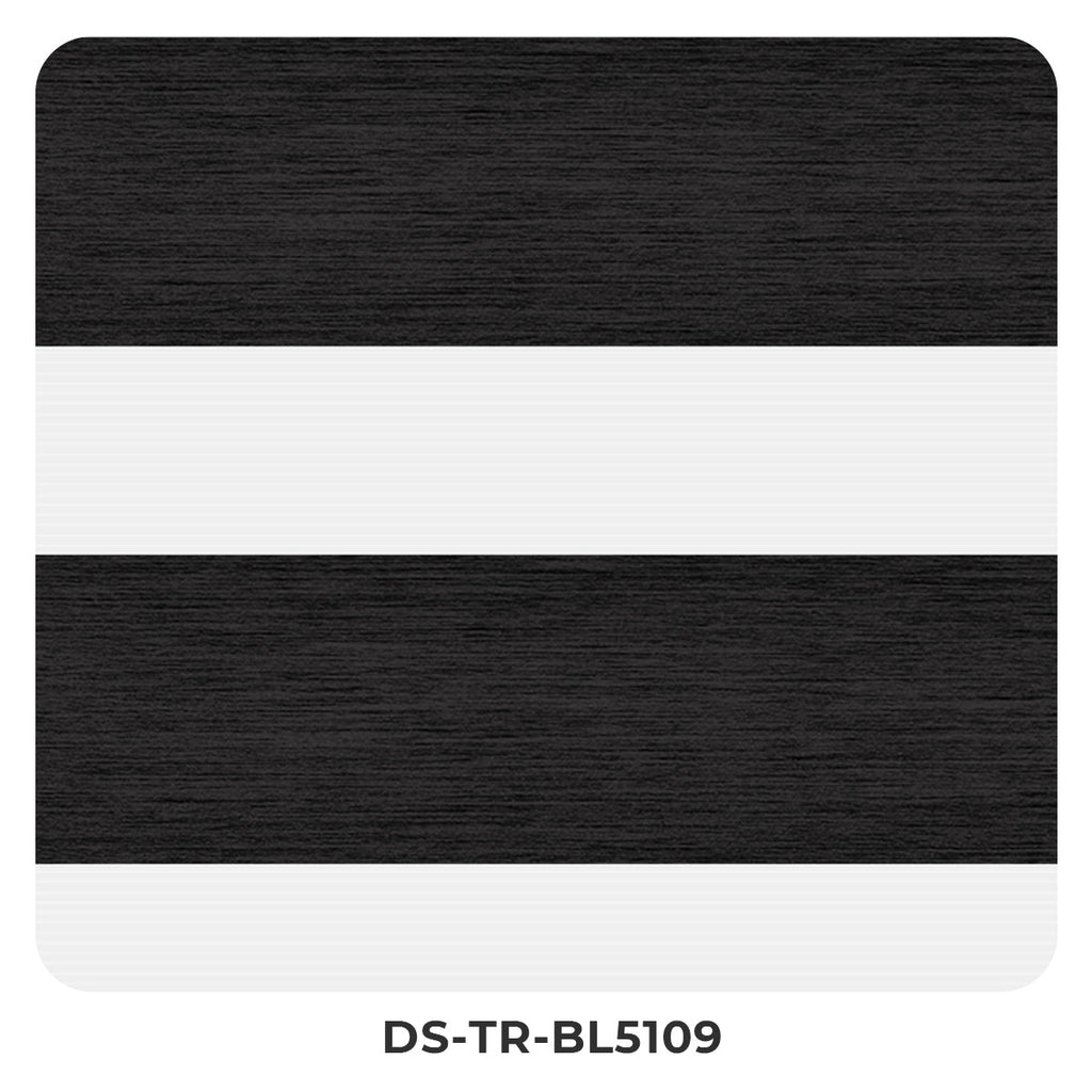 HDJDRAPI  3-Step Installation No Drill Zebra Blinds Cordless & Push-Pull for Soft Translucent Light Easy DIY Window Shades