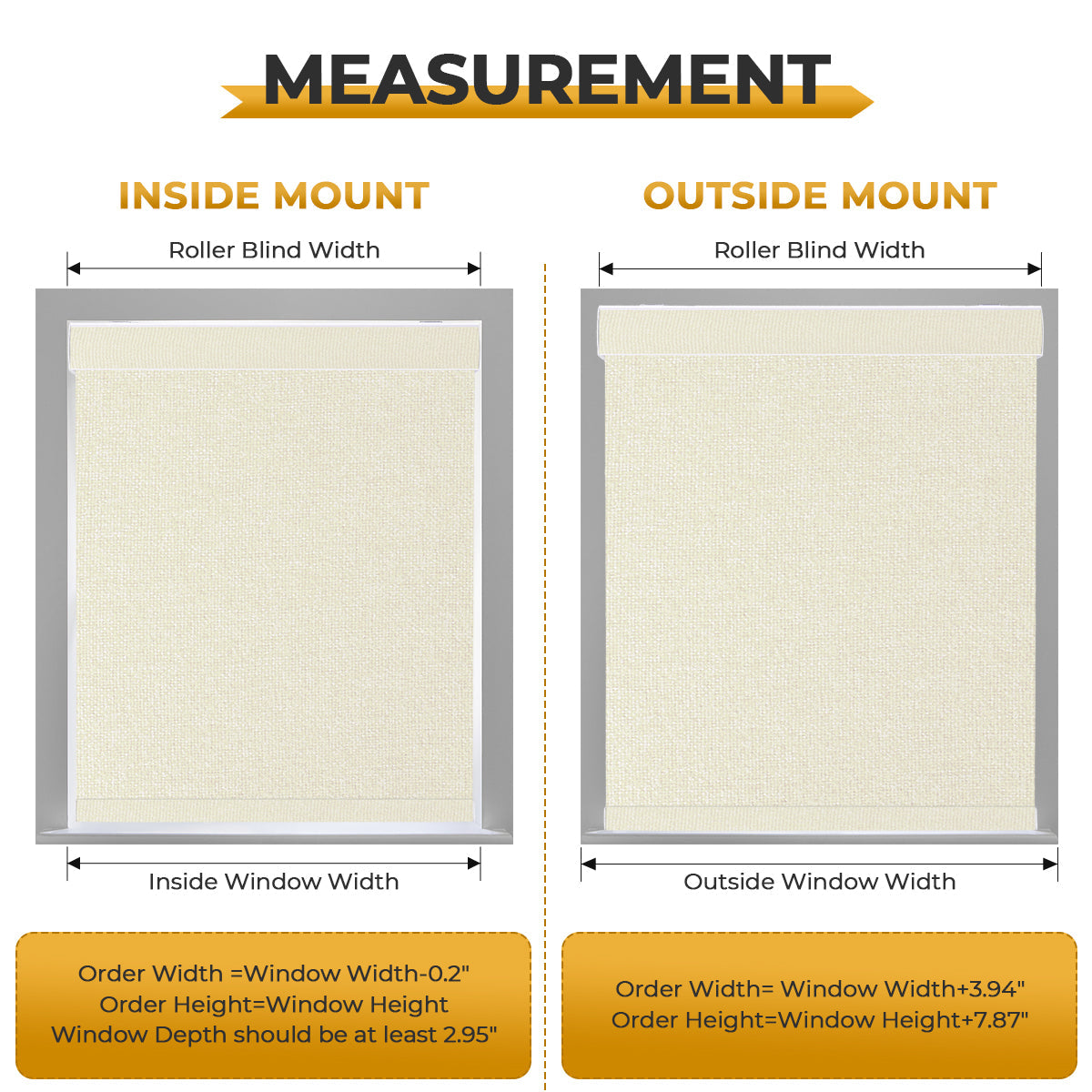 HDJDRAPI Cordless Smart Electric Roller Blinds with Remote, Blackout Window Shades